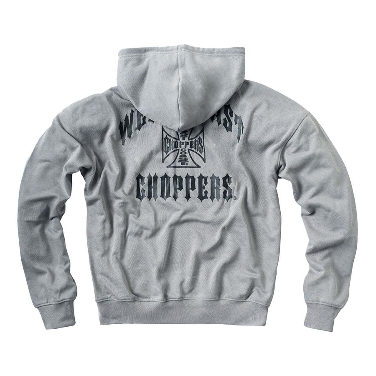 WCC Iron Oversized zip hoodie gray