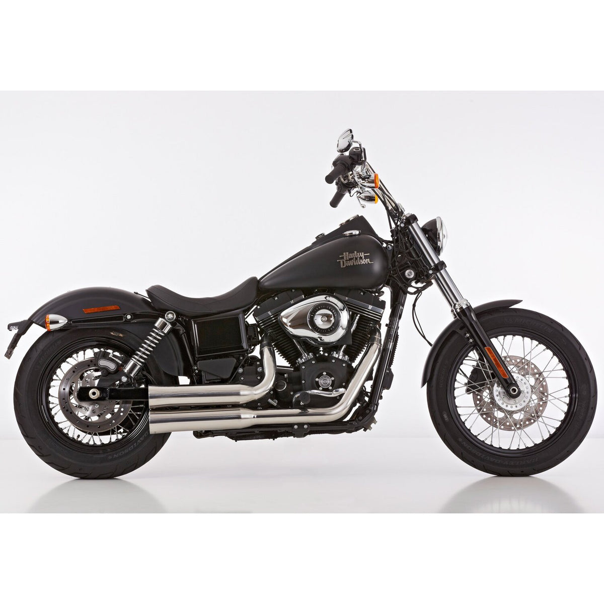 Falcon, Double Groove 2 in 2 exhaust system. Polished