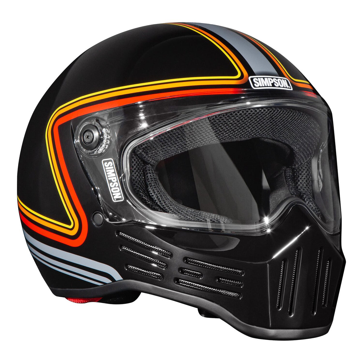 Simpson M30 helmet slipline black