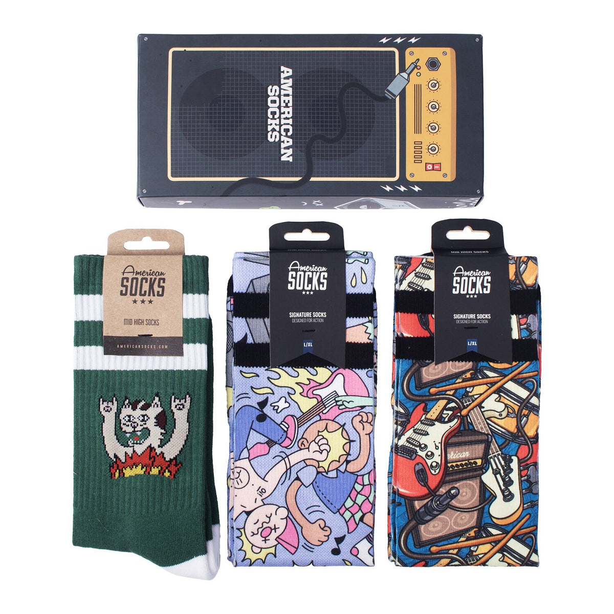 American Socks Amp gift box
