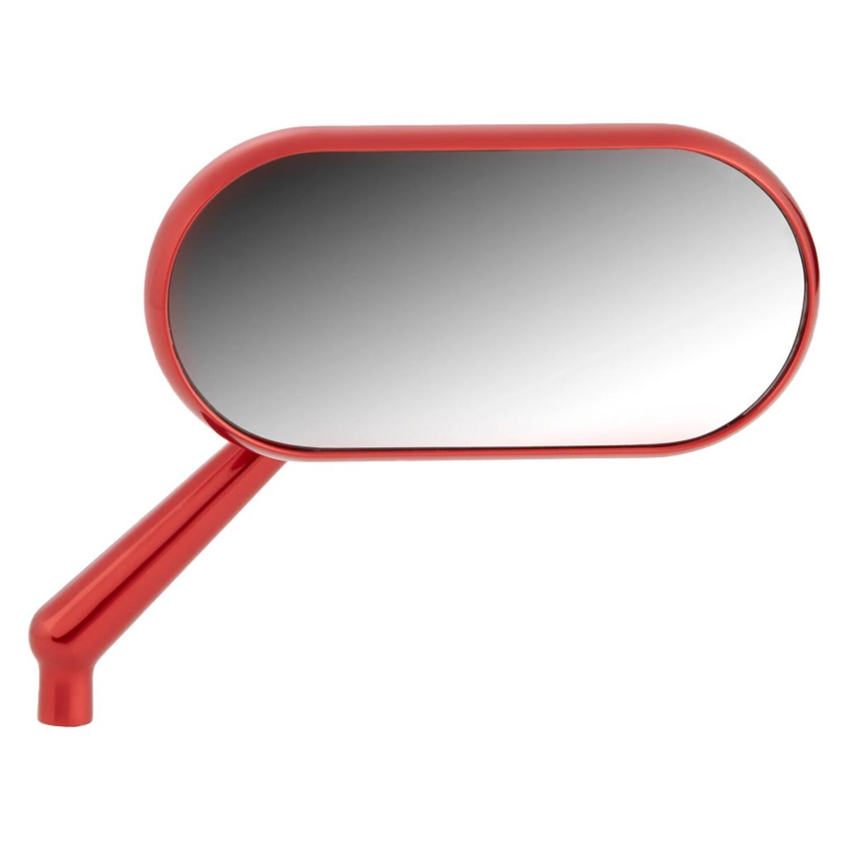 Arlenn Ness, Oval Forged Mirror. Left, Red
