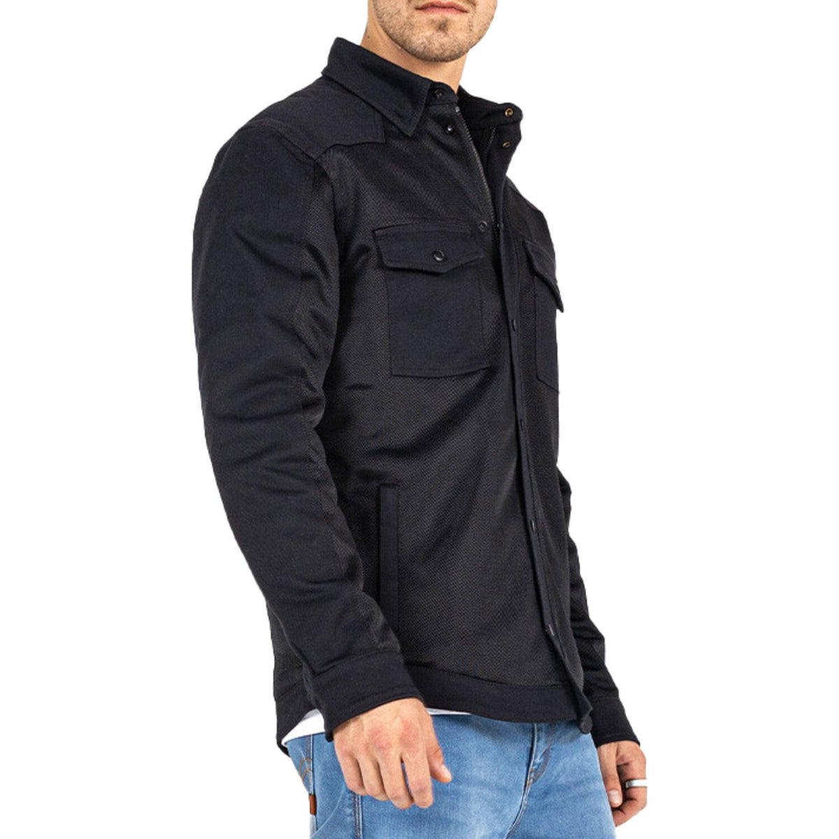 John Doe Aero Mesh motoshirt black