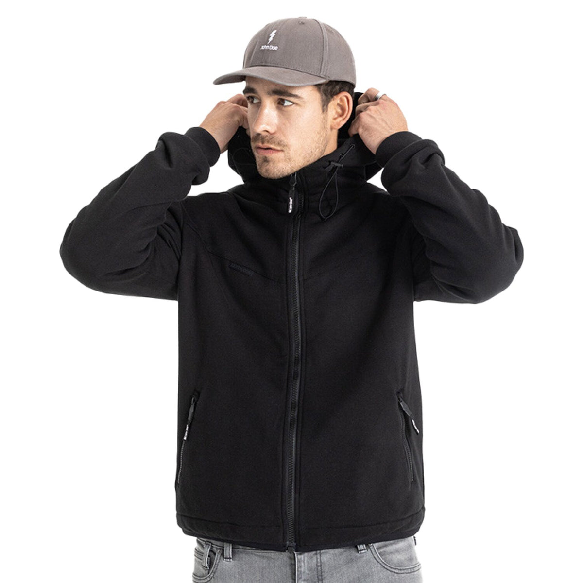 John Doe XTM hoodie V3 jacket black
