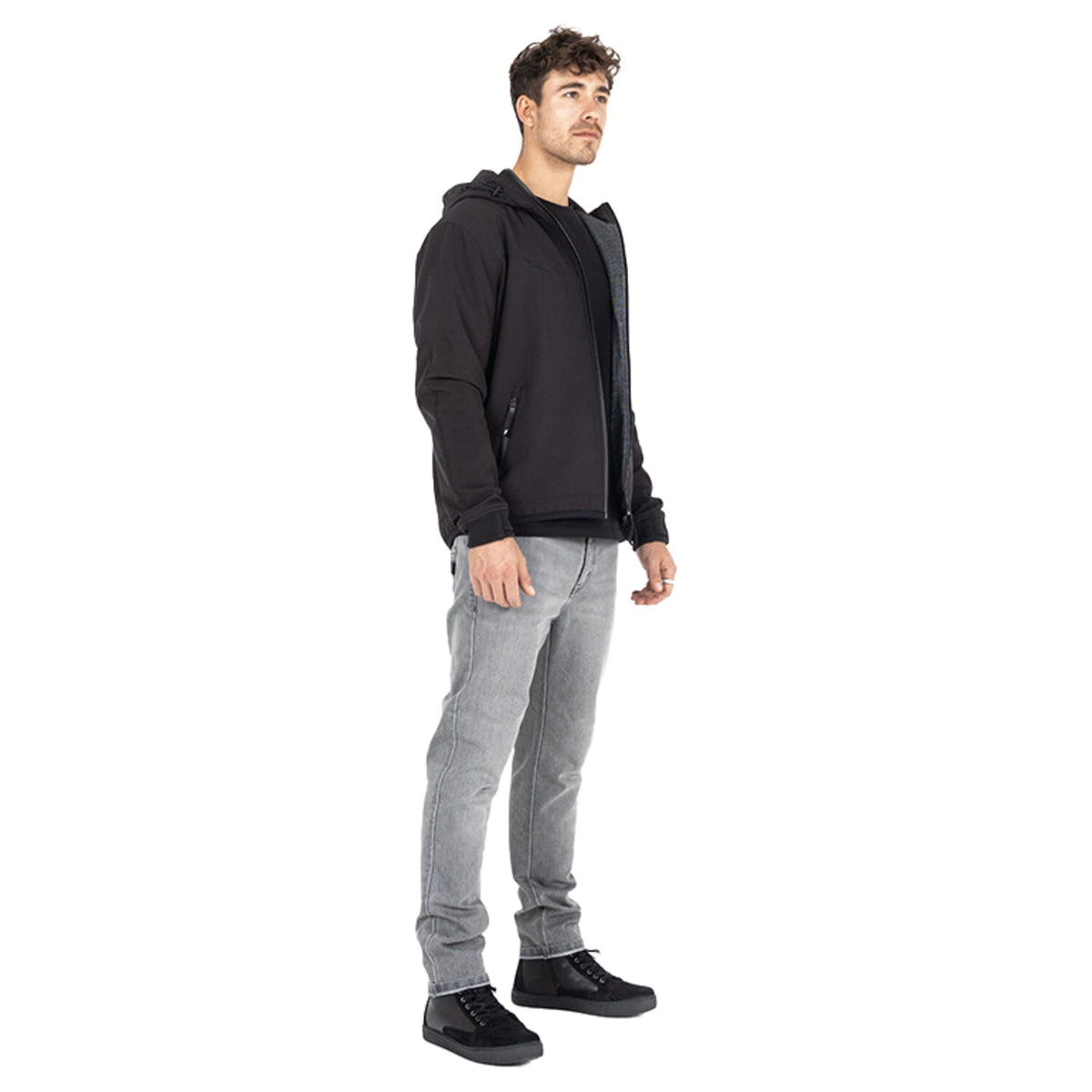 John Doe Hoodie V3 Softshell Rip-Stop black