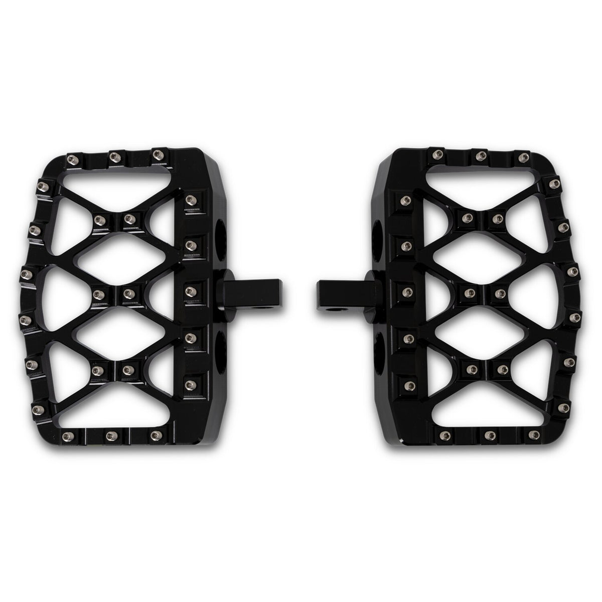 Burly, MX-Evolution mini floorboards, Passenger. Black