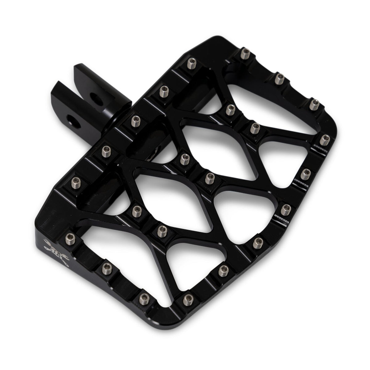 Burly, MX-Evolution mini rider floorboards. Black