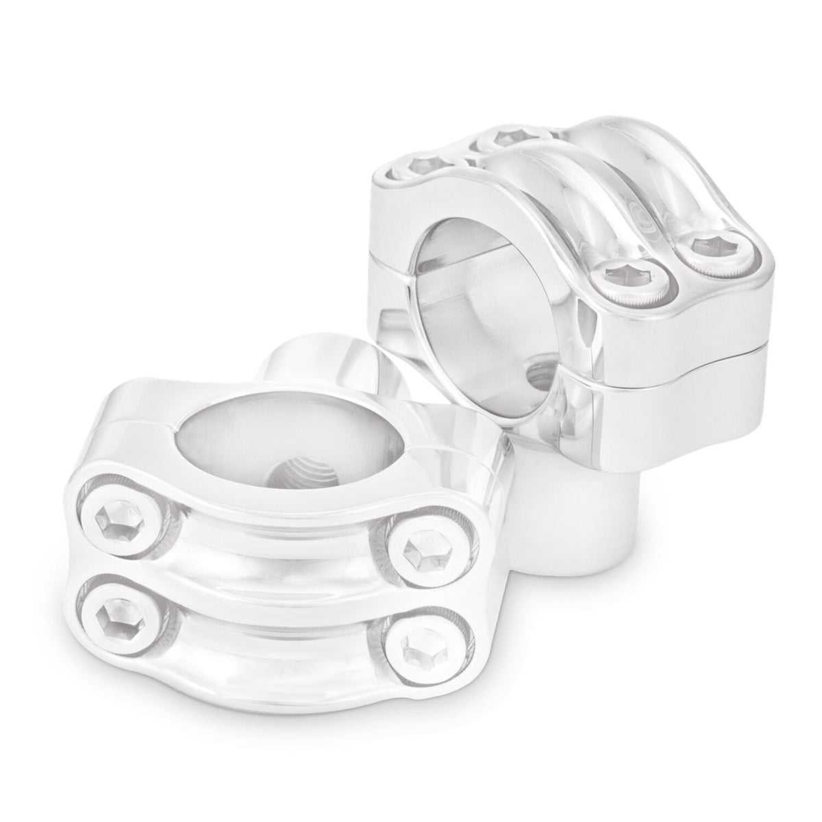Burly, Reaper riser kit. 1.5" high. 8-bolt 2-piece. Chrome