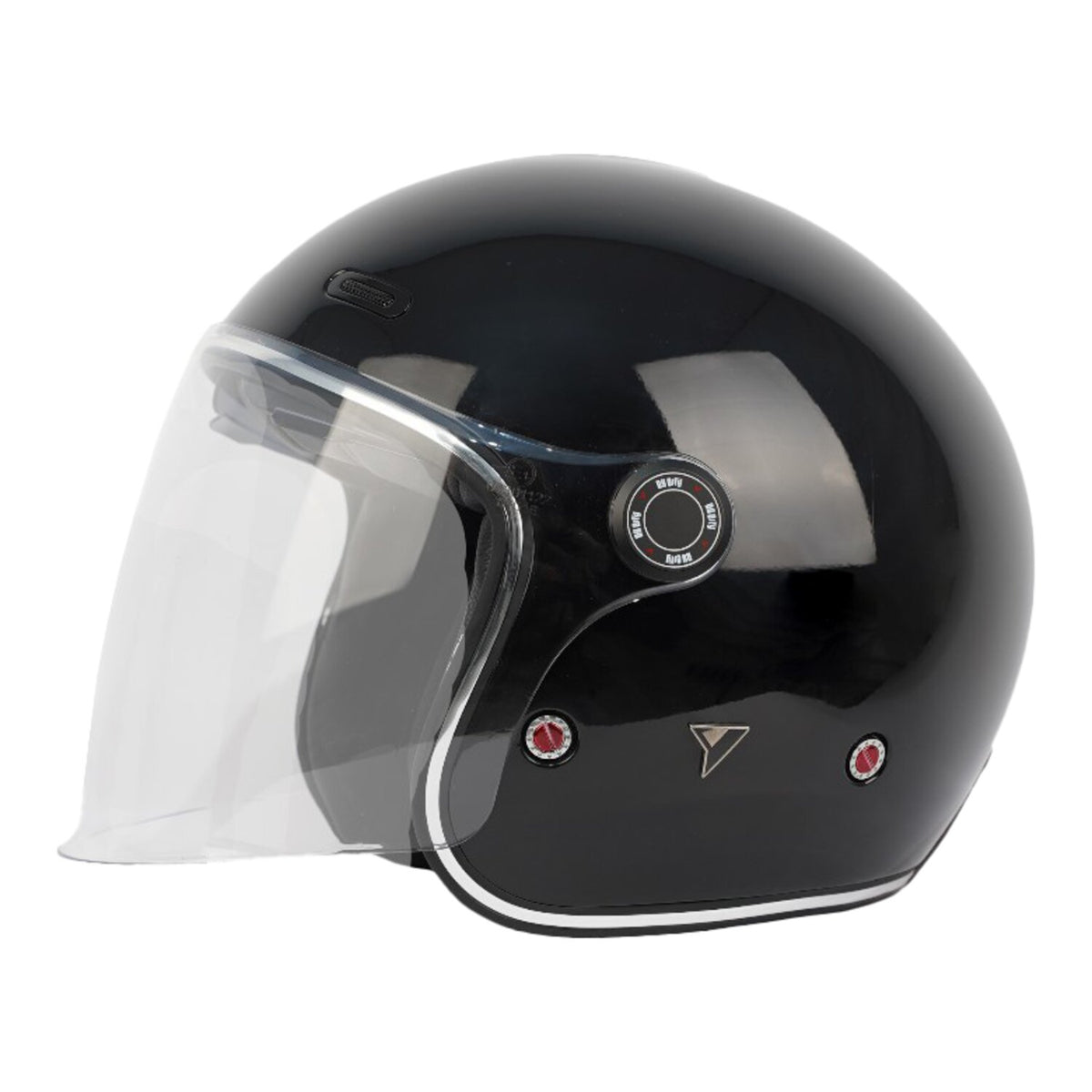 By City Metropolitan helmet black shiny