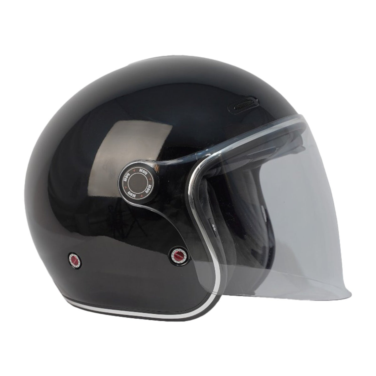 By City Metropolitan helmet black shiny