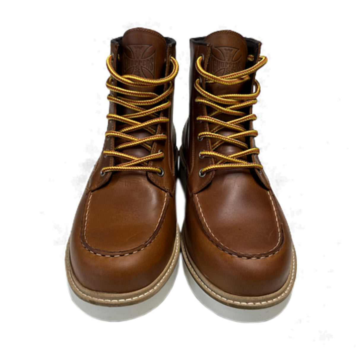 WCC Rigid boots cognac
