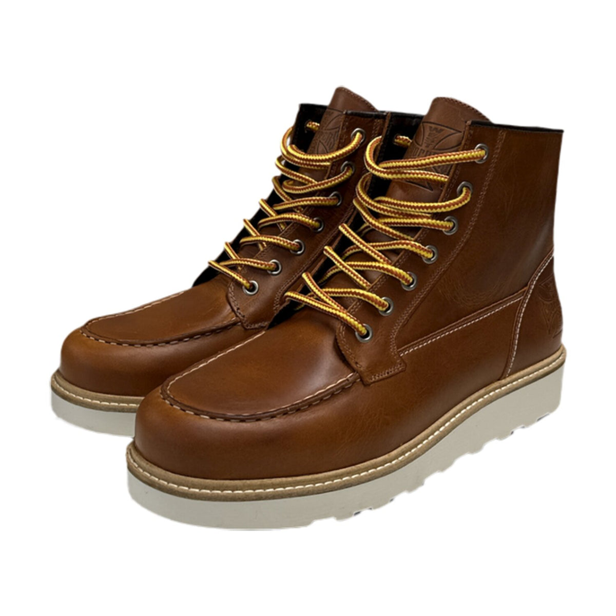 WCC Rigid boots cognac