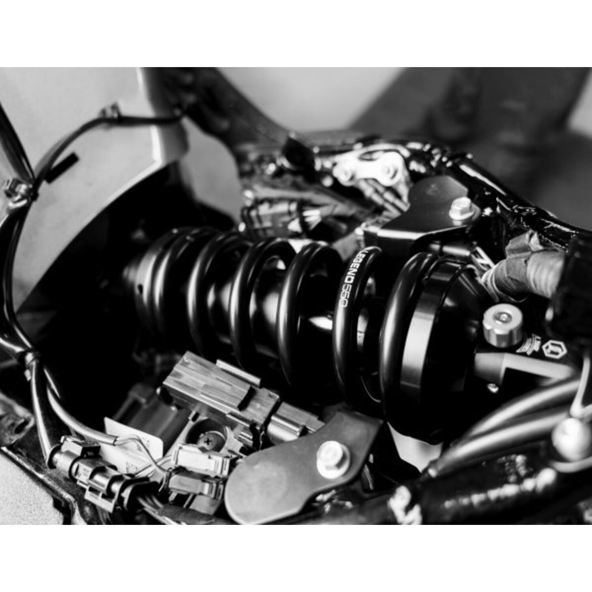 Legend, Revo-A shock set. Heavy Duty. 13" Black