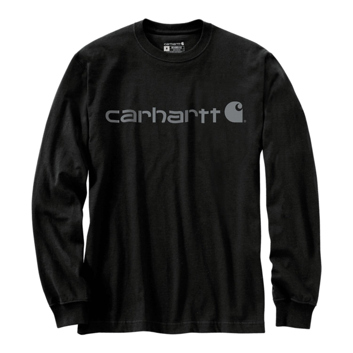 Carhartt Dearborn Logo long sleeve black