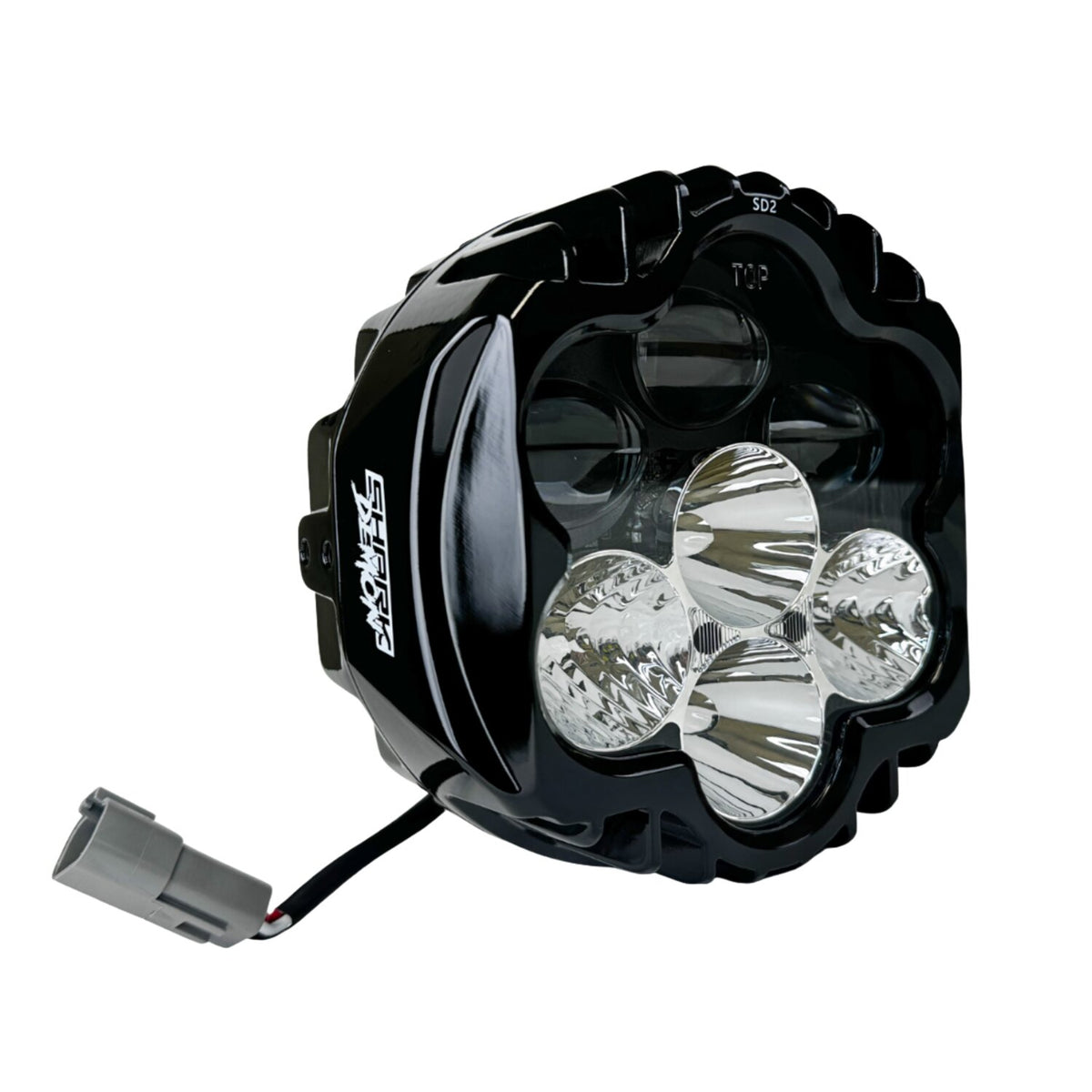 Custom Dynamics, Shark Demon 2. Performance LED Headlight.Ki
