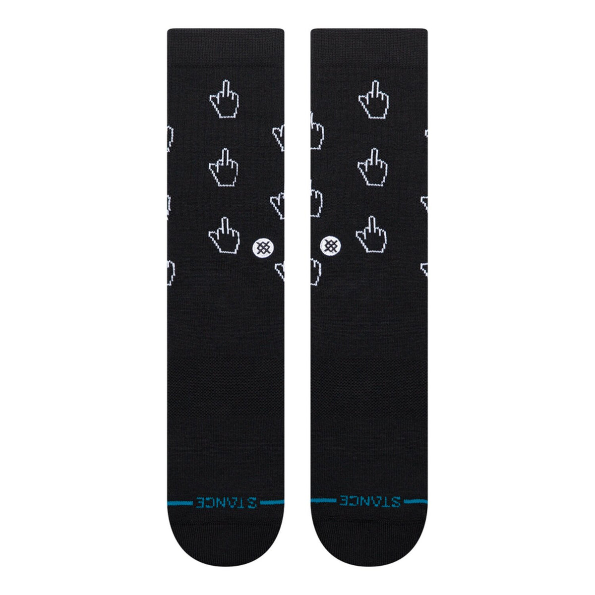 Stance Cursor Crew socks black