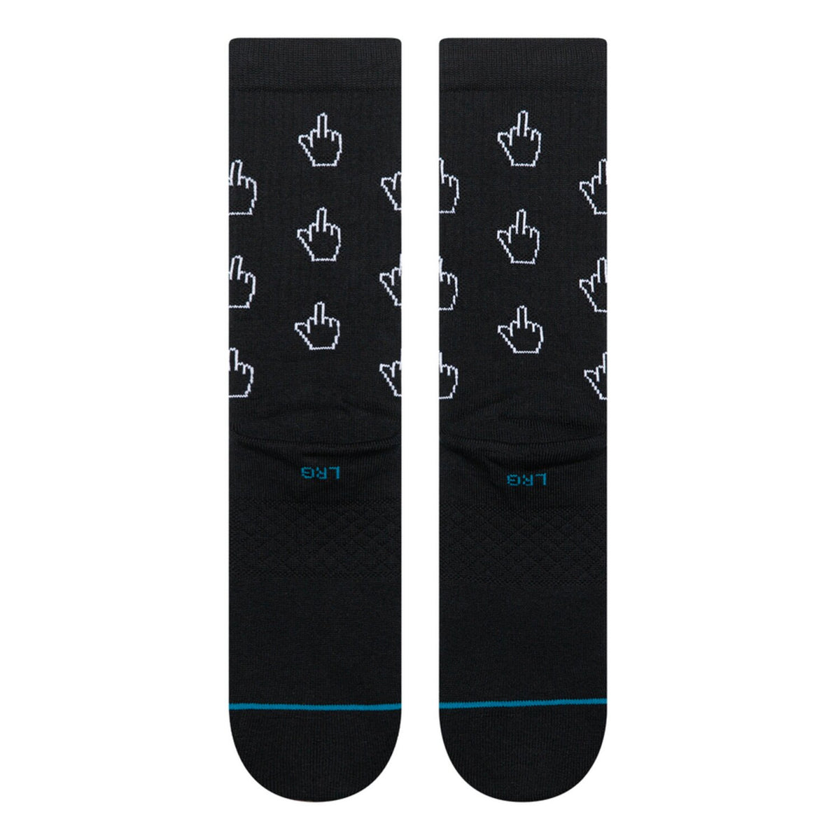 Stance Cursor Crew socks black