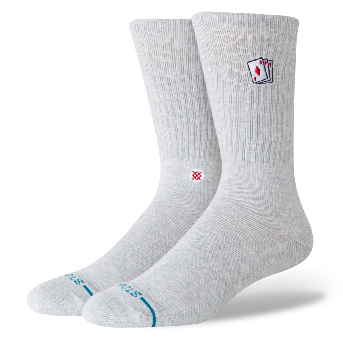 Stance Hit Me Crew socks heathergrey