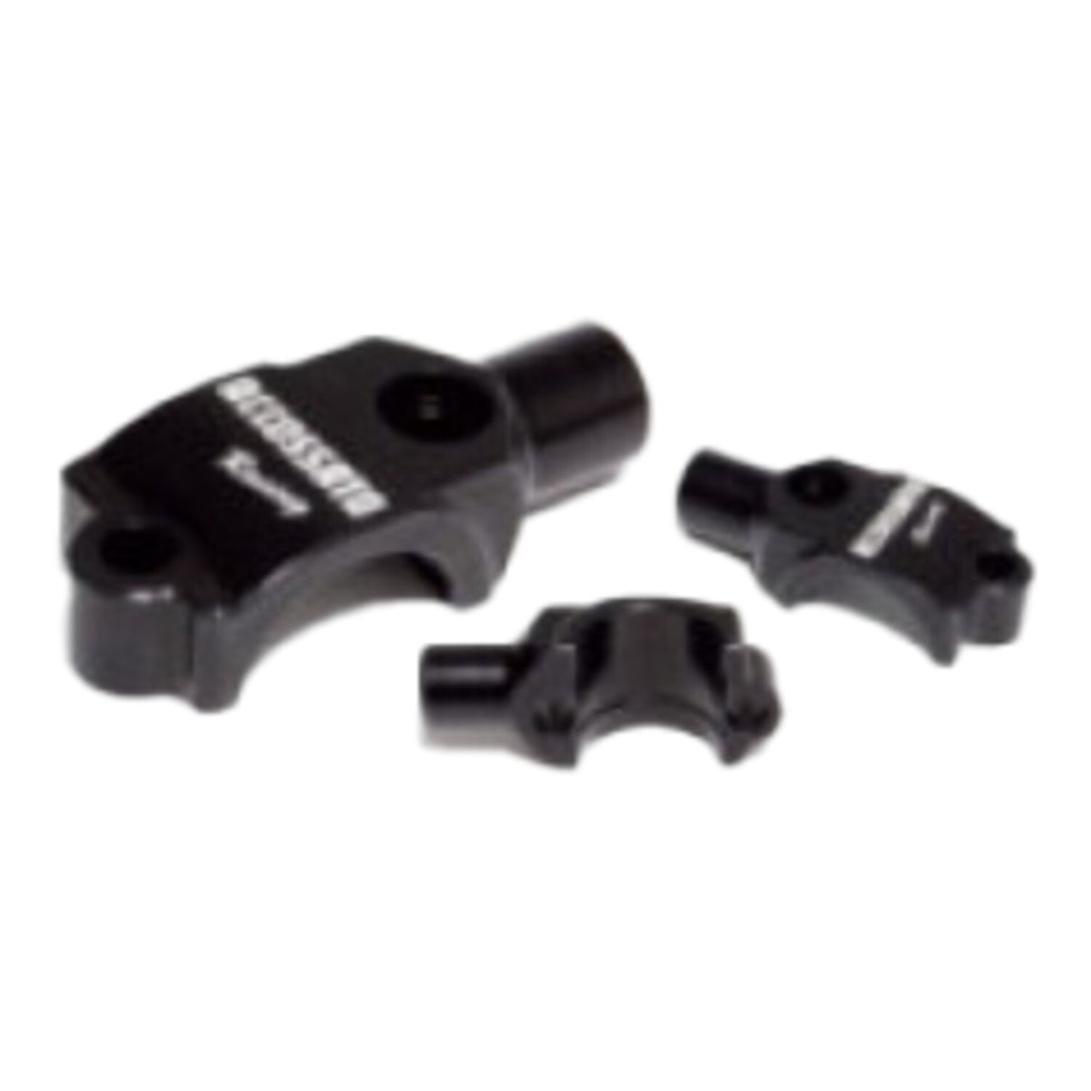 Accossato, mirror holder clutch M10 x 1.25.  Black