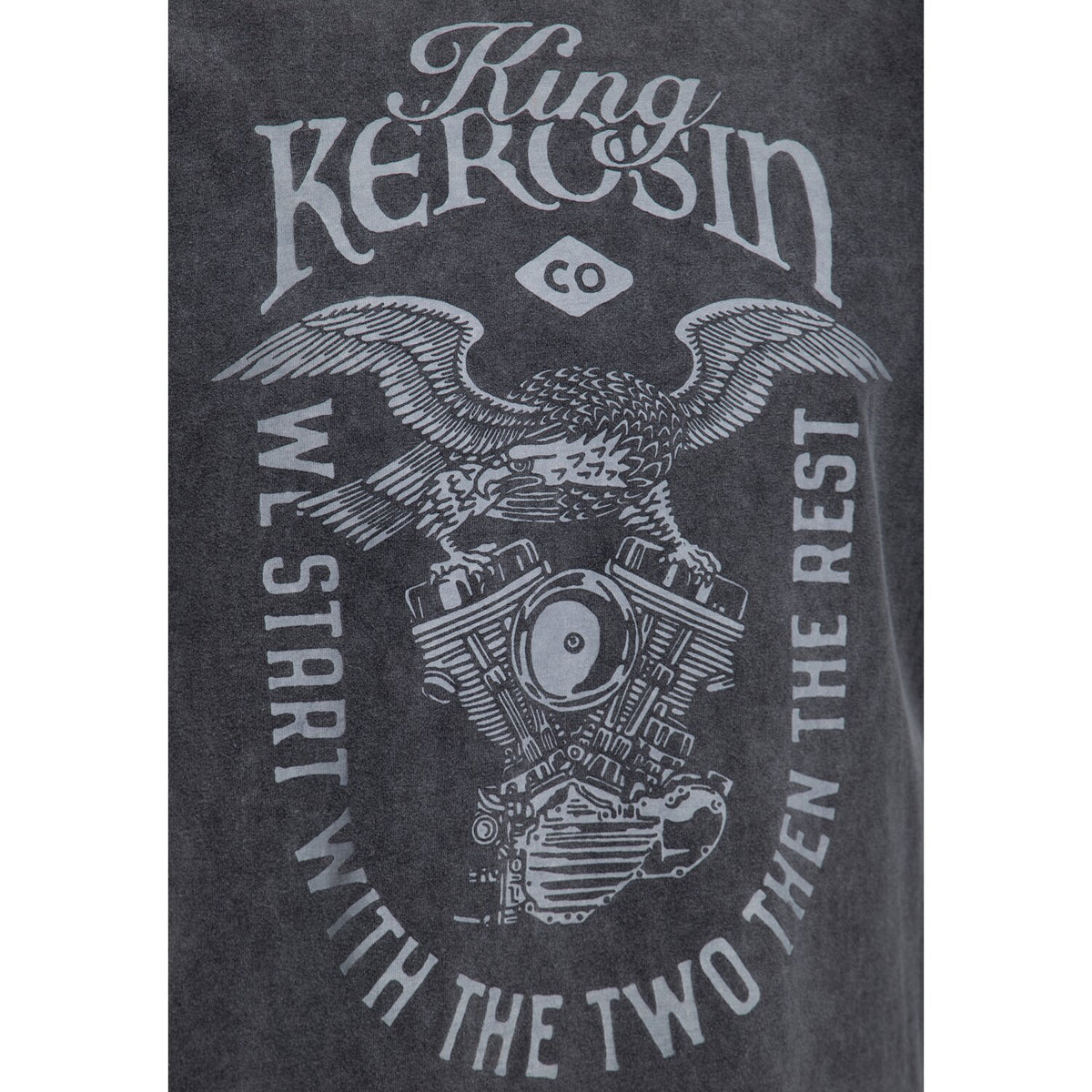 King Kerosin King Kerosin Co t-shirt anthracite