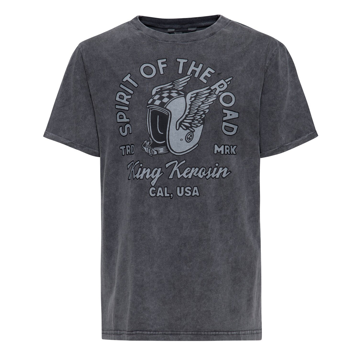 King Kerosin Spirit Of The Road t-shirt anthracite