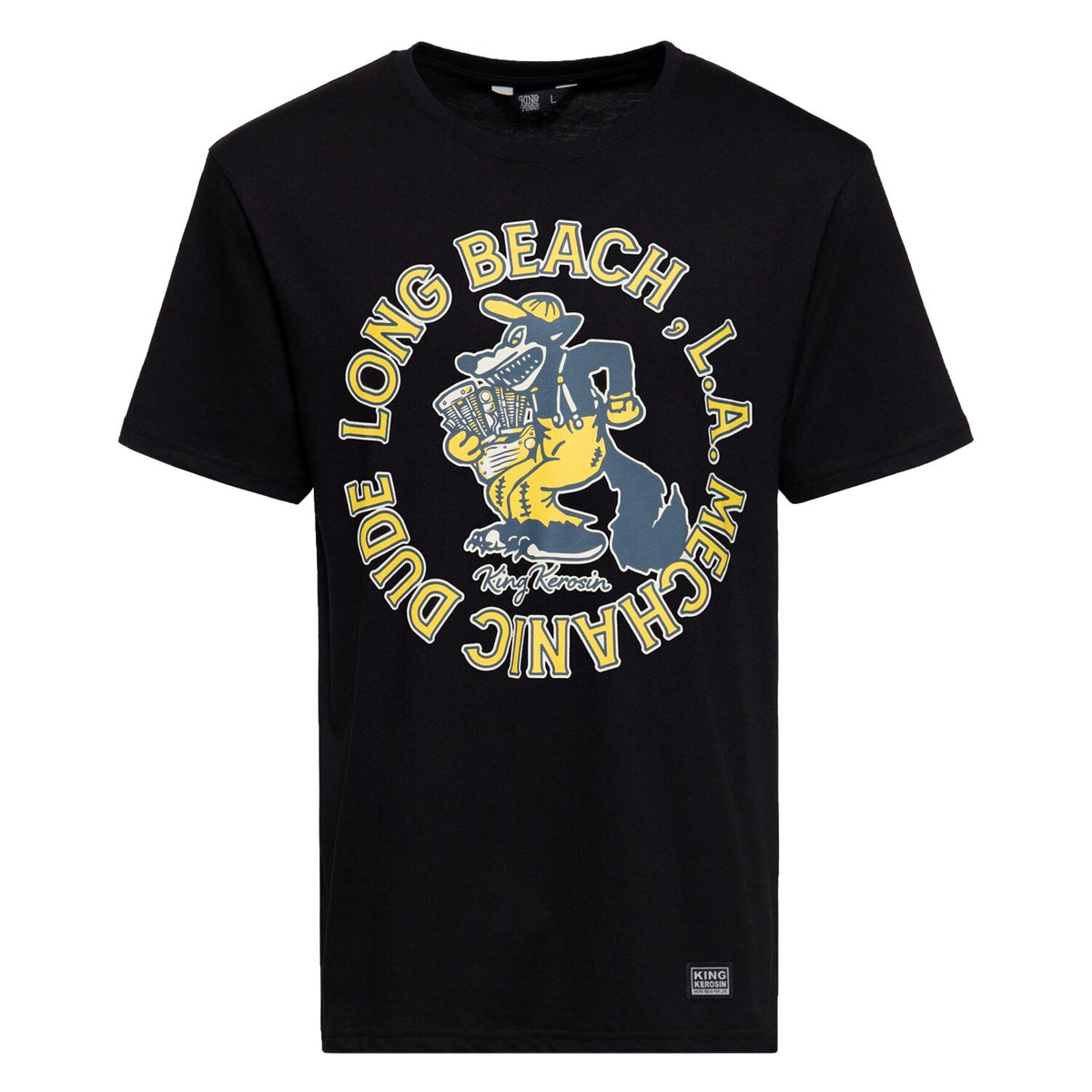 King Kerosin Mechanic Crew t-shirt black
