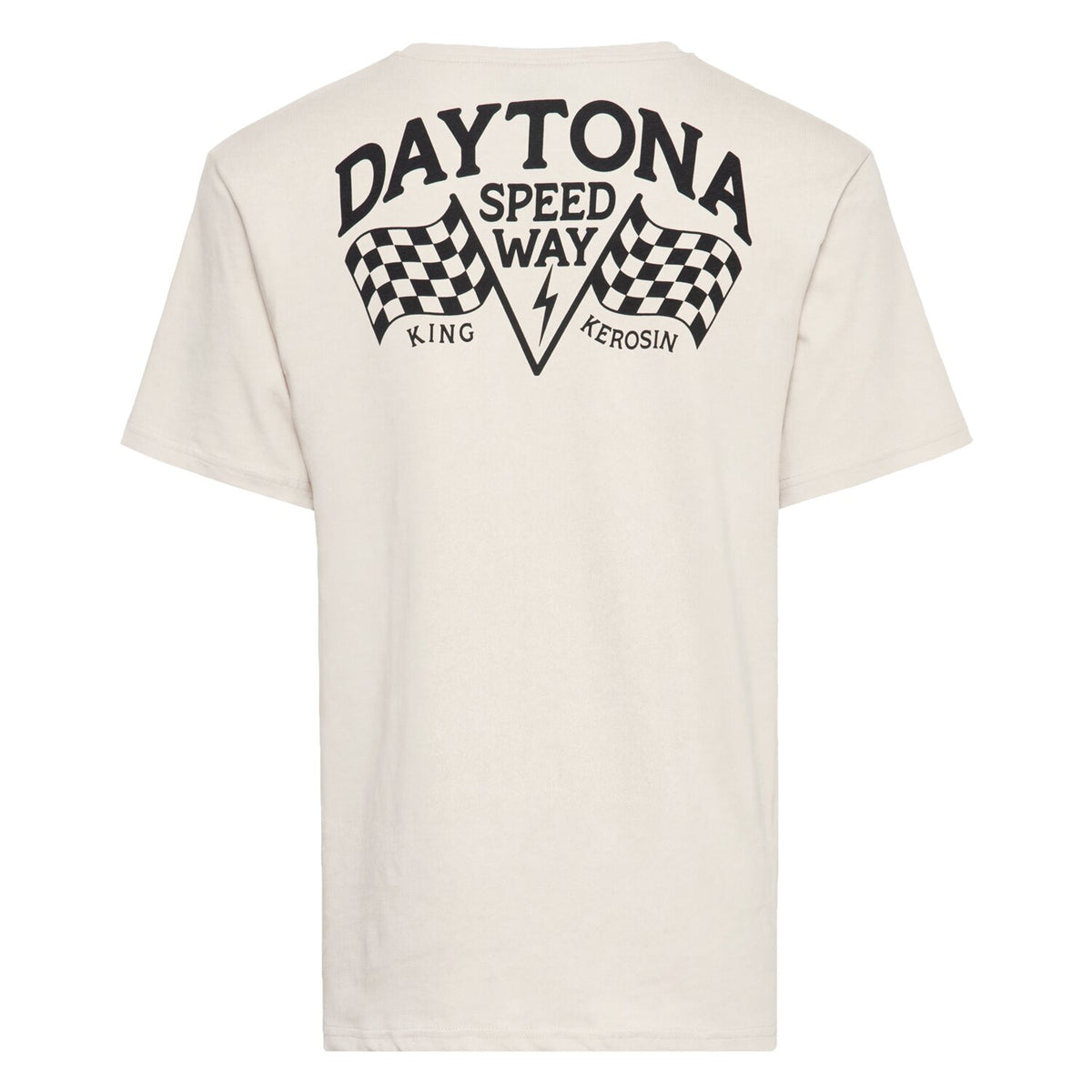 King Kerosin Daytona Speedway t-shirt off white