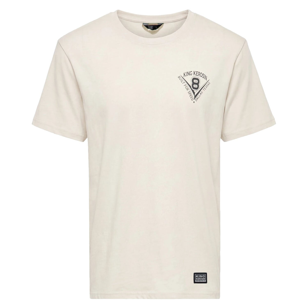 King Kerosin Daytona Speedway t-shirt off white