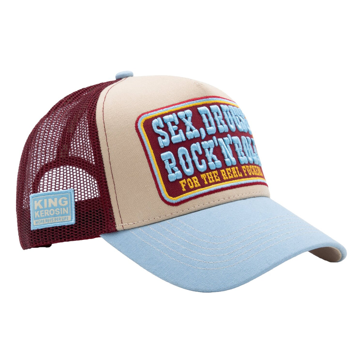 King Kerosin Sex, Drugs, Rock'n'roll trucker cap