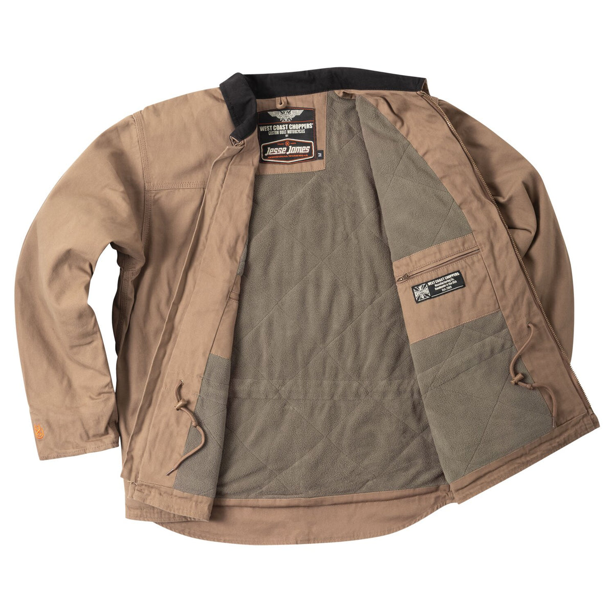 WCC Fleece Lined Work jacket brown