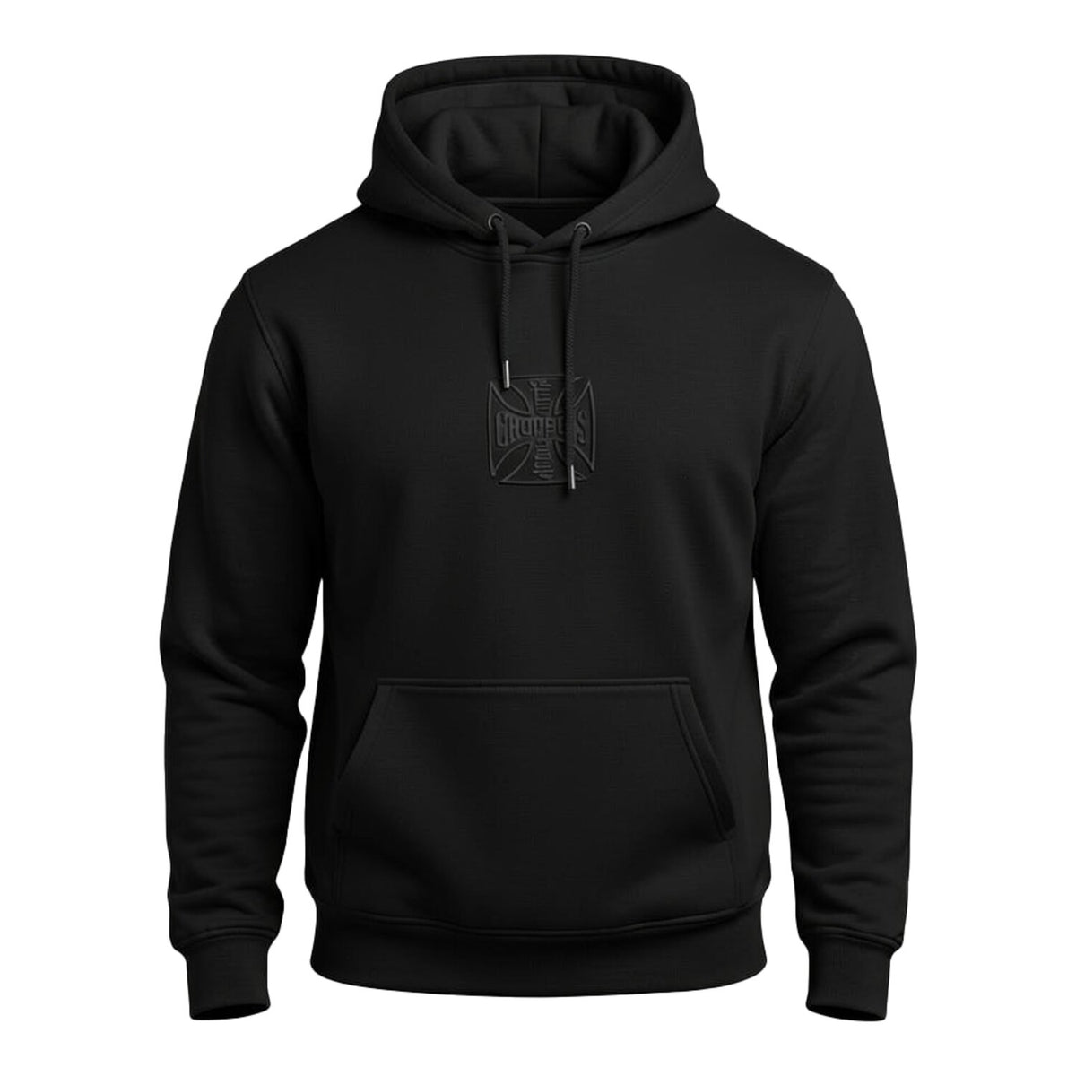 WCC Embossed hoodie black