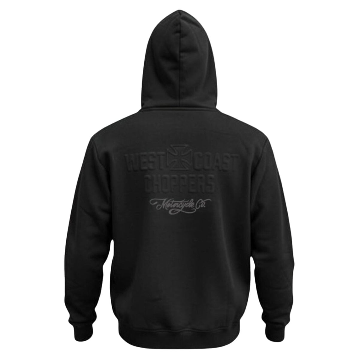 WCC Embossed hoodie black