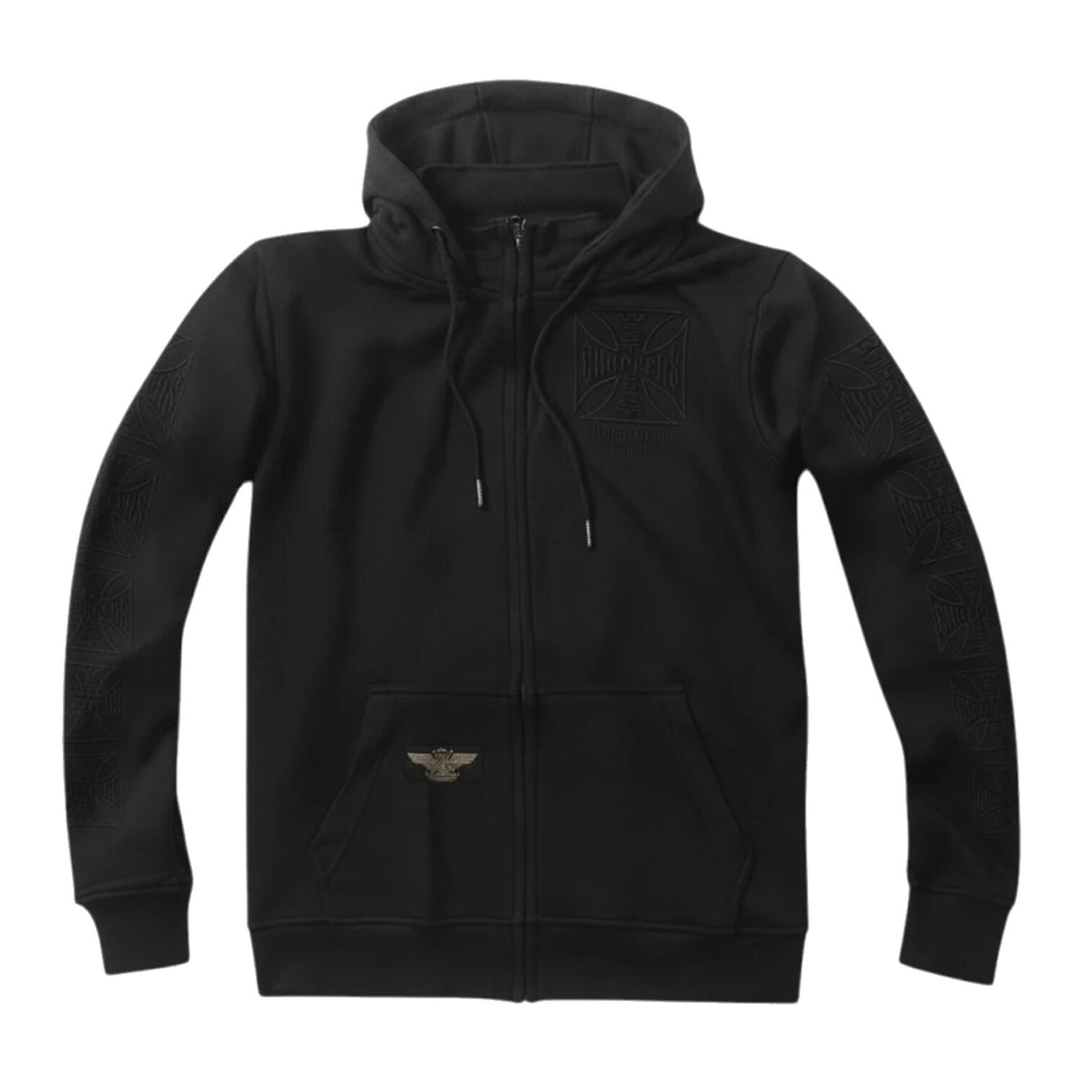 WCC Dominator zip hoodie black WCCHD239