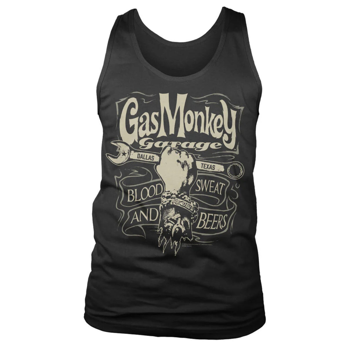 GMG Wrench Label tank top black