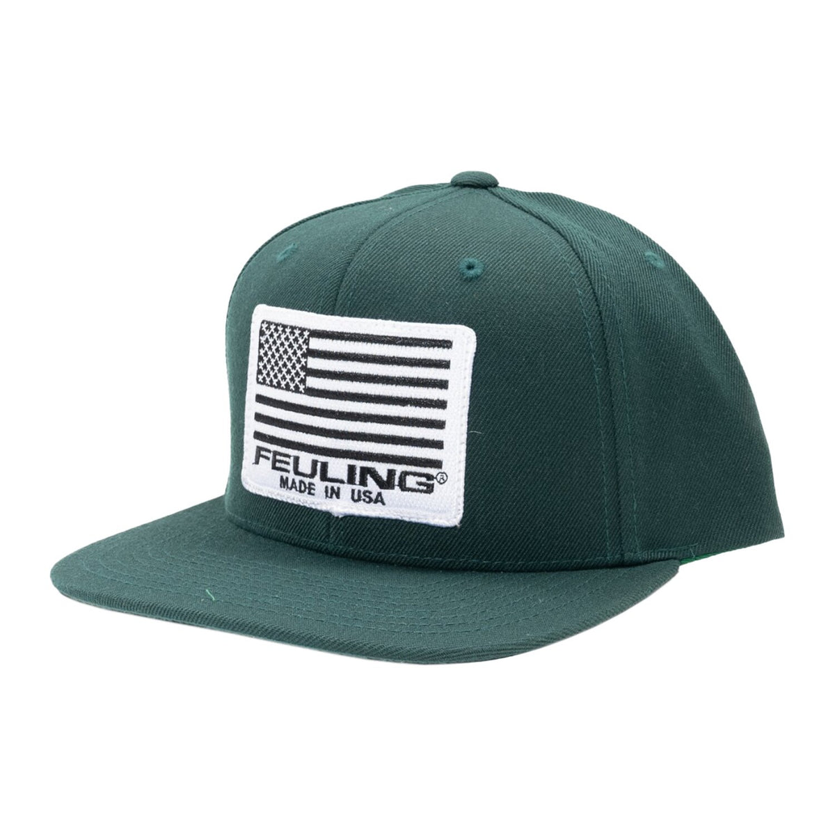 Feuling American flag Snapback Cap green 