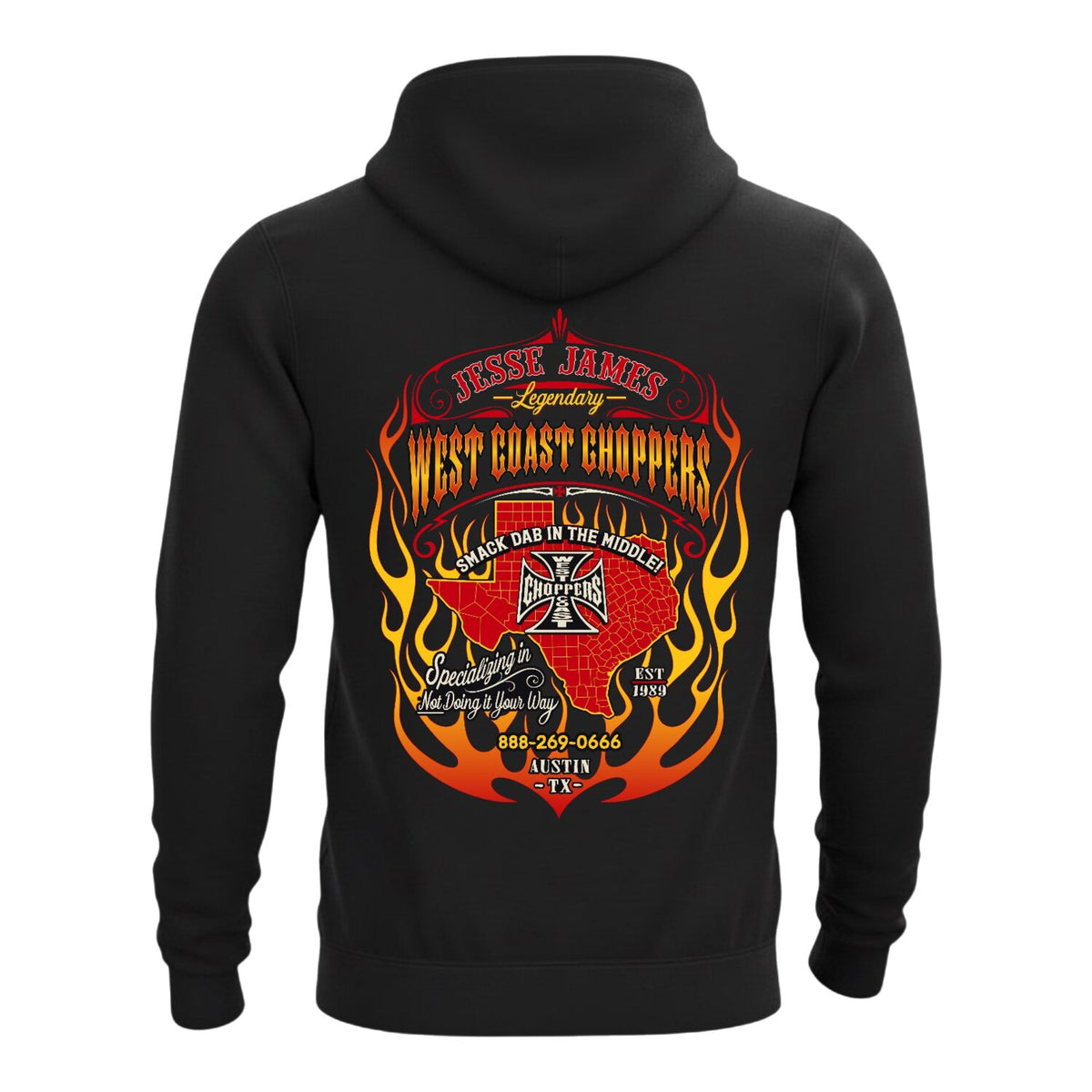 WCC Smack Dab hoodie black