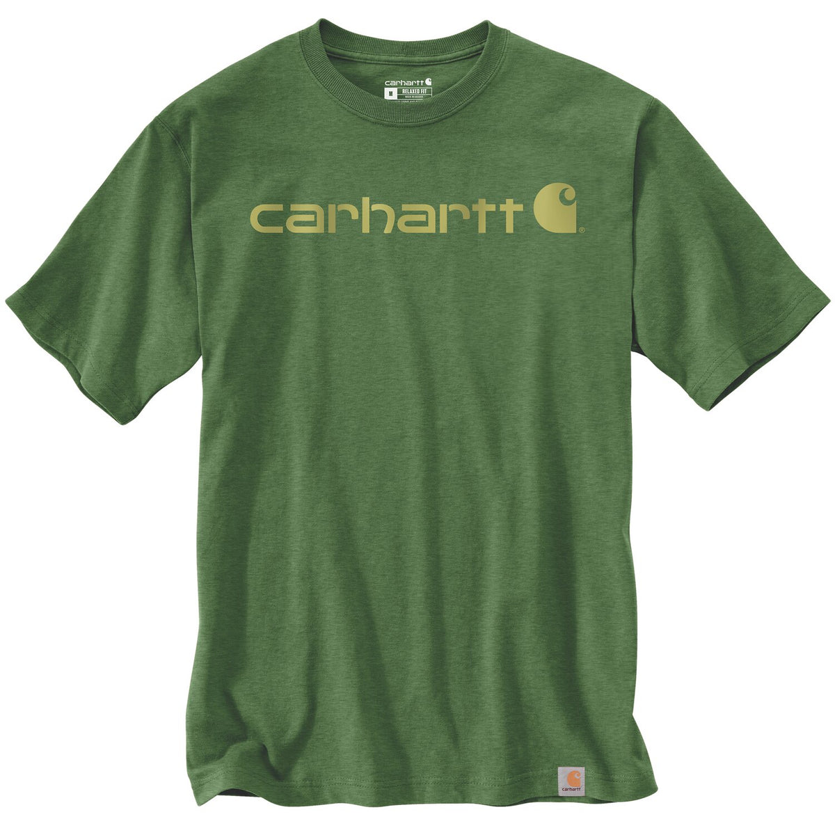 Carhartt Dearborn Relaxed logo T-Shirt Harvest sage heather