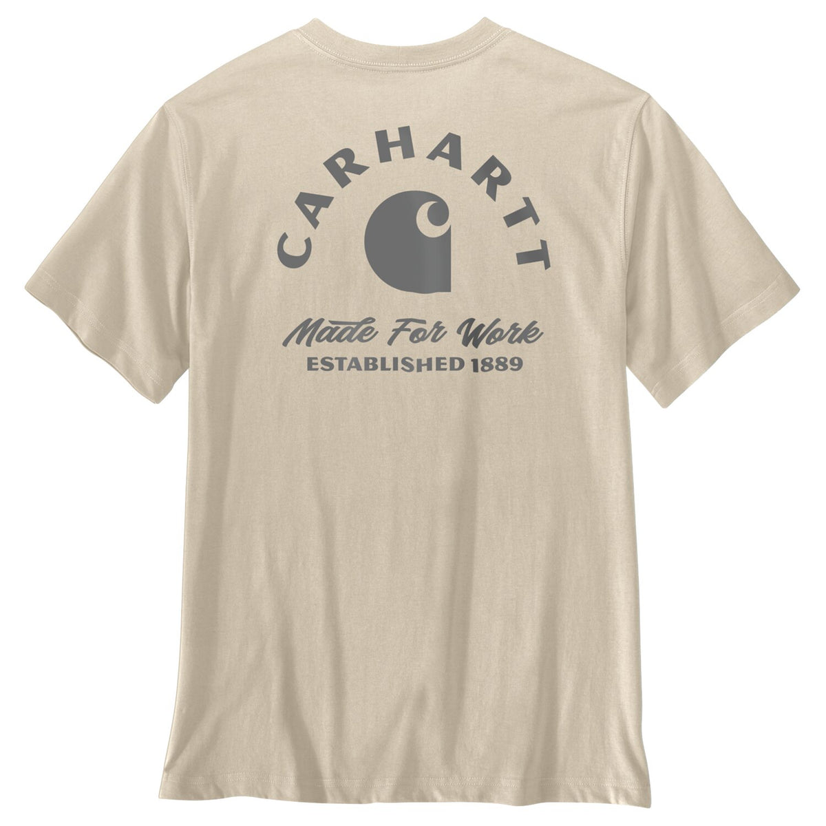 Carhartt Irvine Relaxed Work T-Shirt oat milk