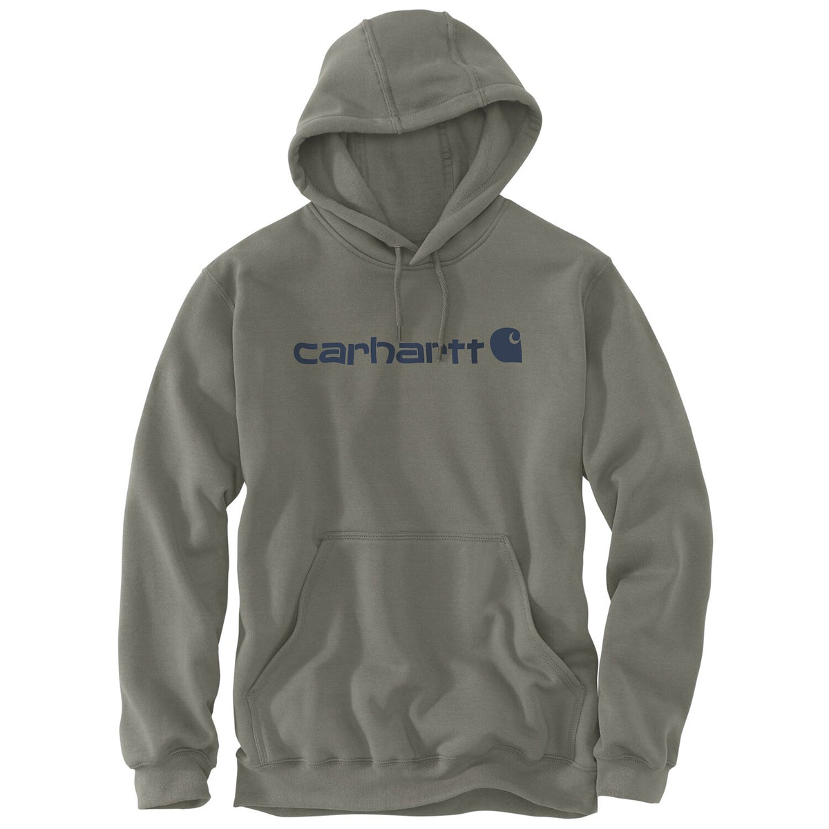 Carhartt Marquette logo sweatshirt dusty olive