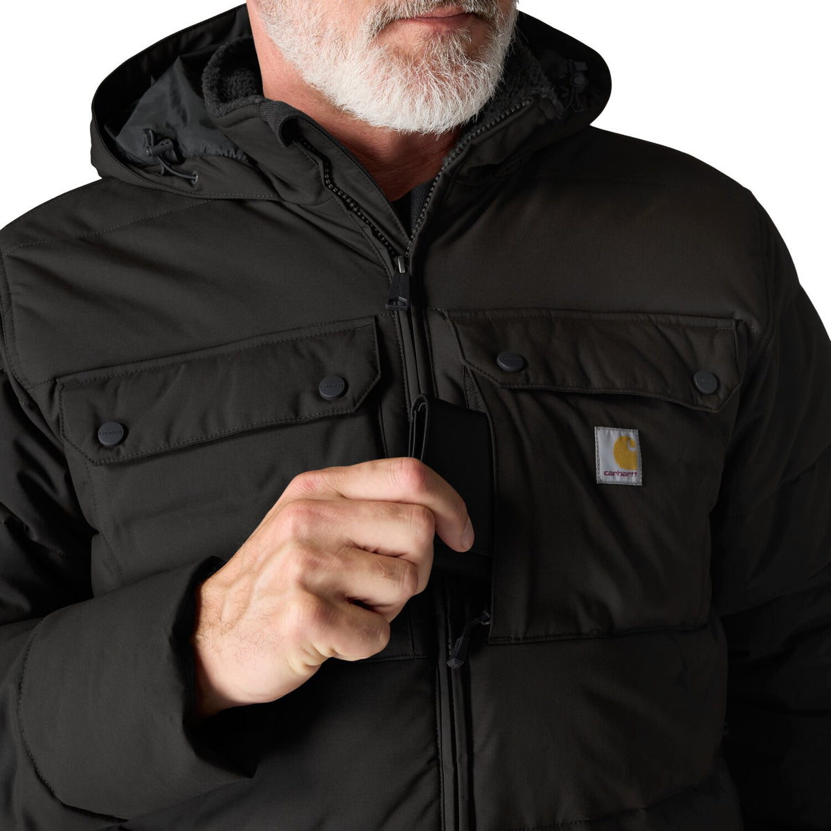 Carhartt Montana insulated jacket black