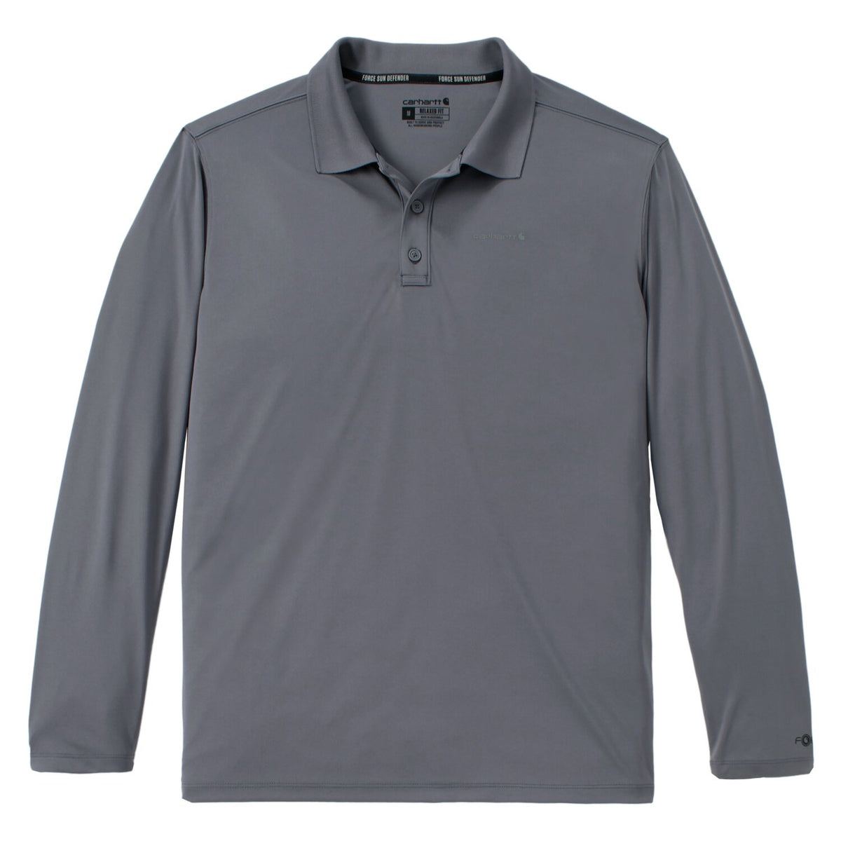 Carhartt Carhartt Force Sun Defender Relaxed LS logo polo st