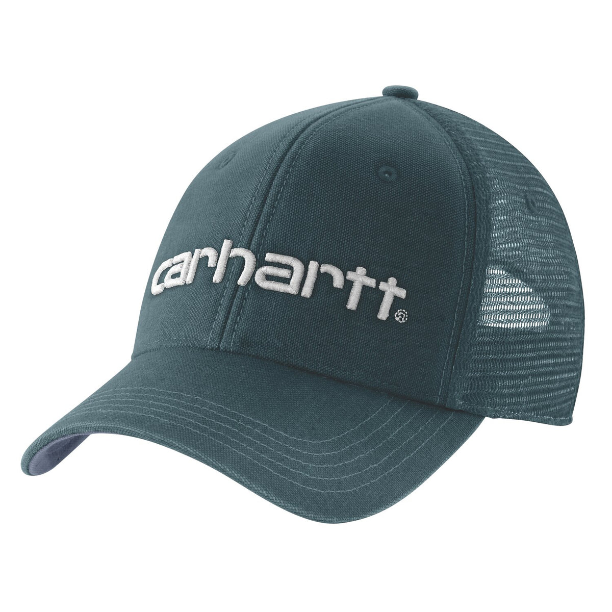 Carhartt Dunmore logo cap dark Harbor teal/approaching storm