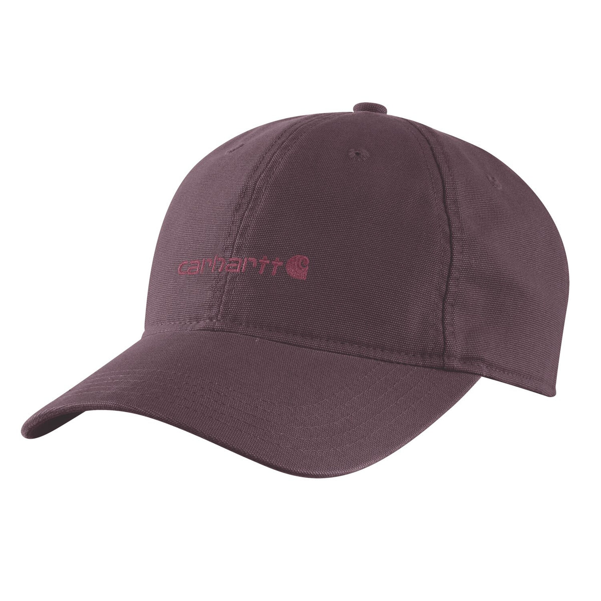 Carhartt Canvas Embroidered Graphic cap deep cherrywood