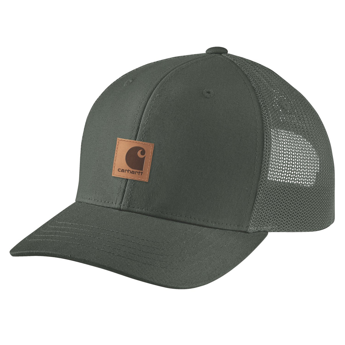 Carhartt Oakland Leatherette cap Forestry green