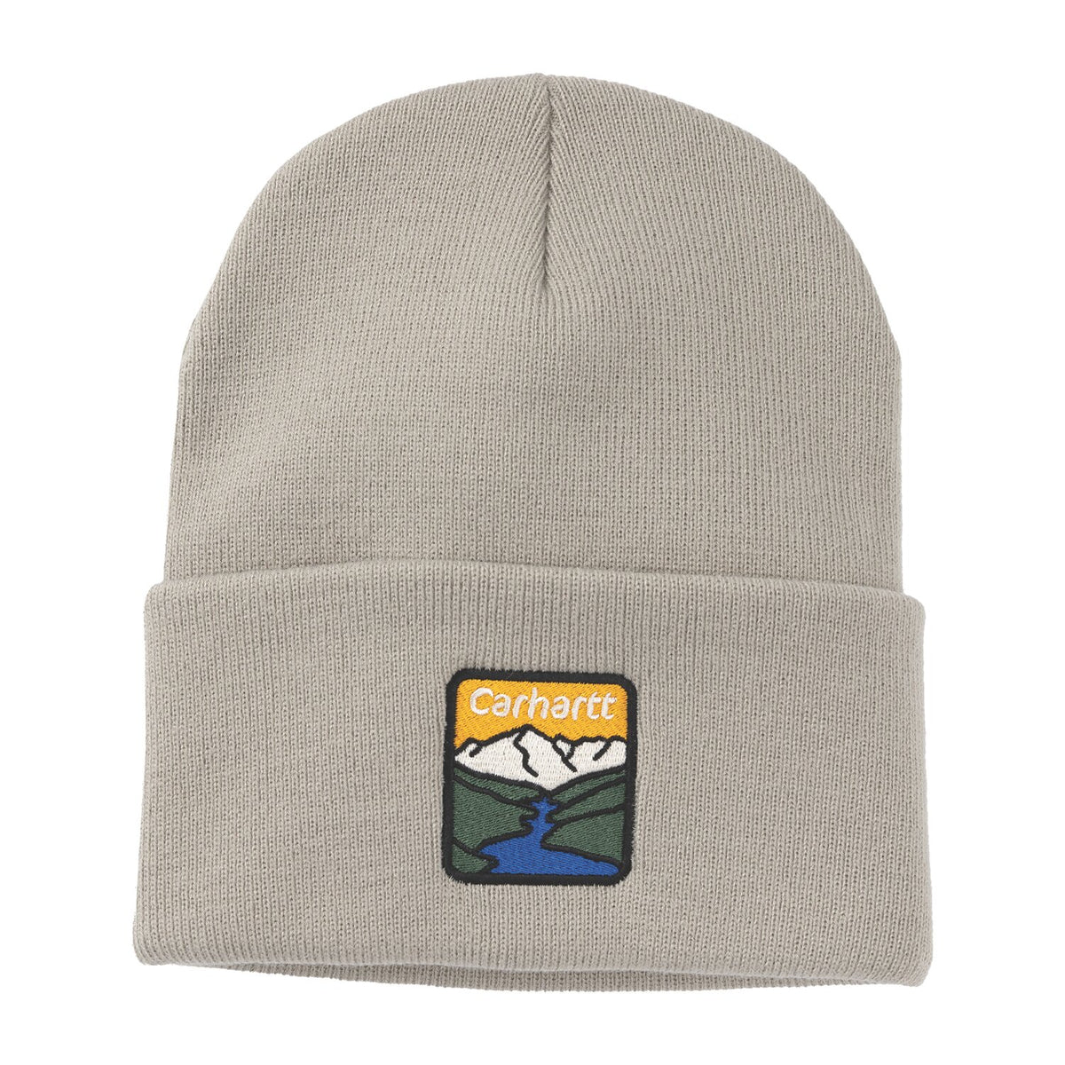 Carhartt River Cuffed Beanie gray dunes
