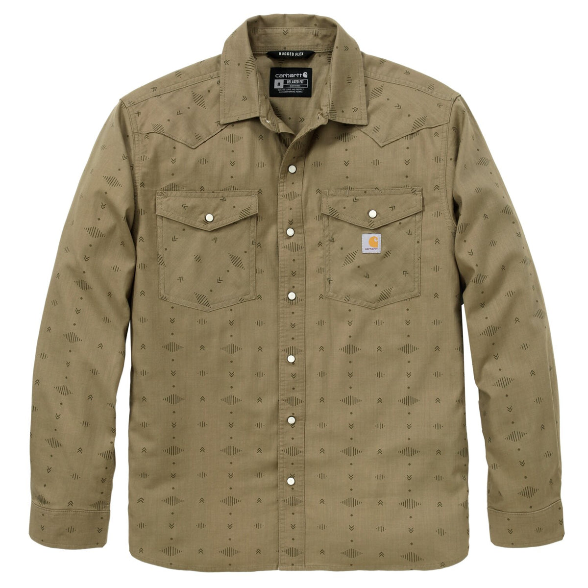 Carhartt Montana Bozeman Relaxed LS Plaid shirt night fatigu