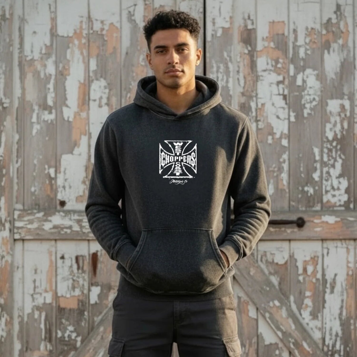 WCC Vintage Washed hoodie vintage black