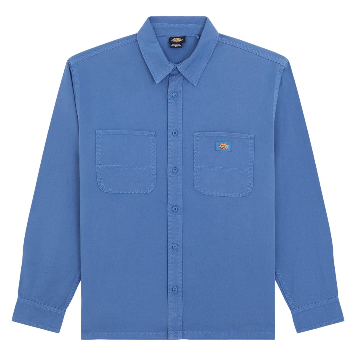 Dickies 247 Garment Dyed Work shirt dutch blue