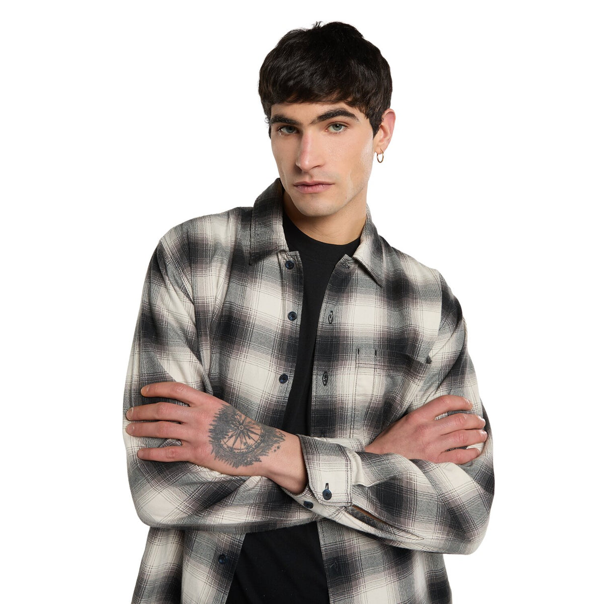 Dickies Gulfport Flannel shirt black