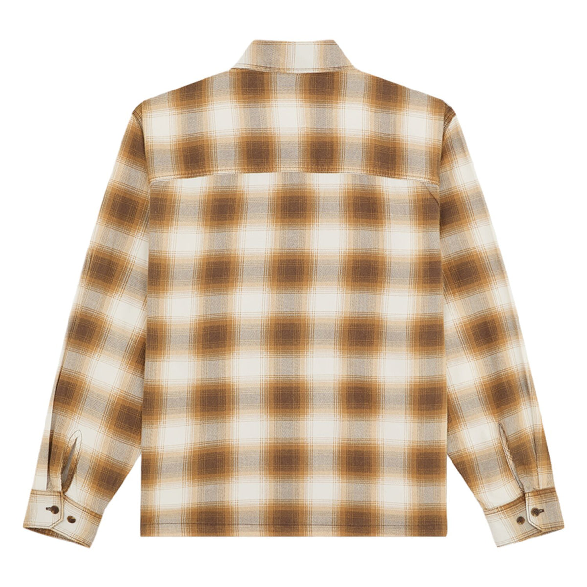 Dickies Gulfport Flannel shirt chocolate brown