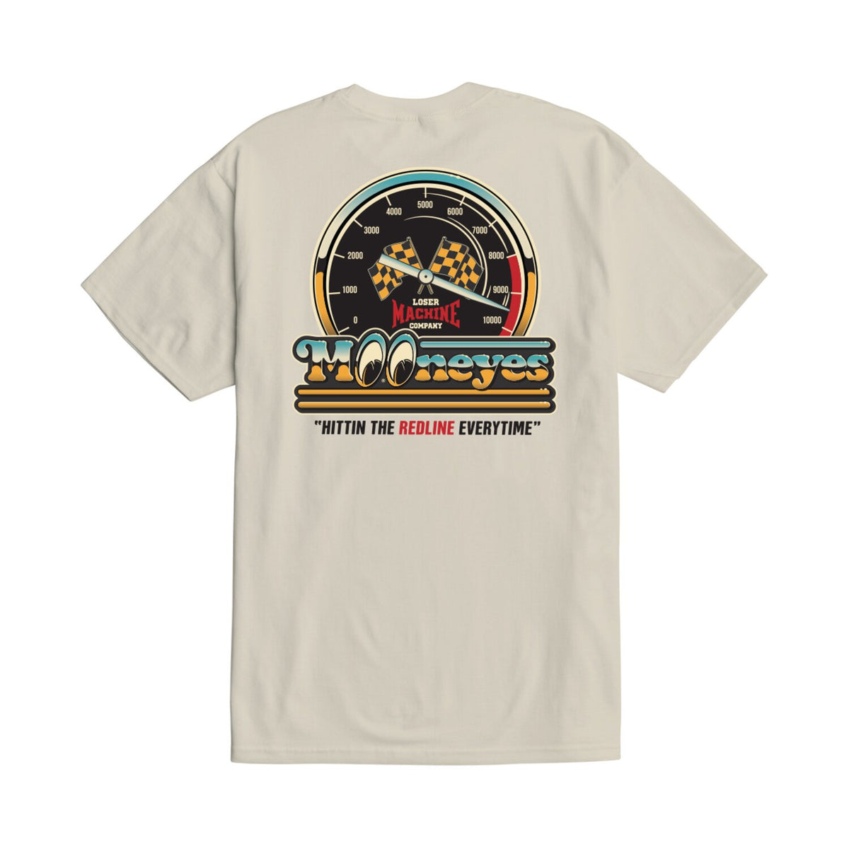 Loser Machine Redline t-shirt Cream